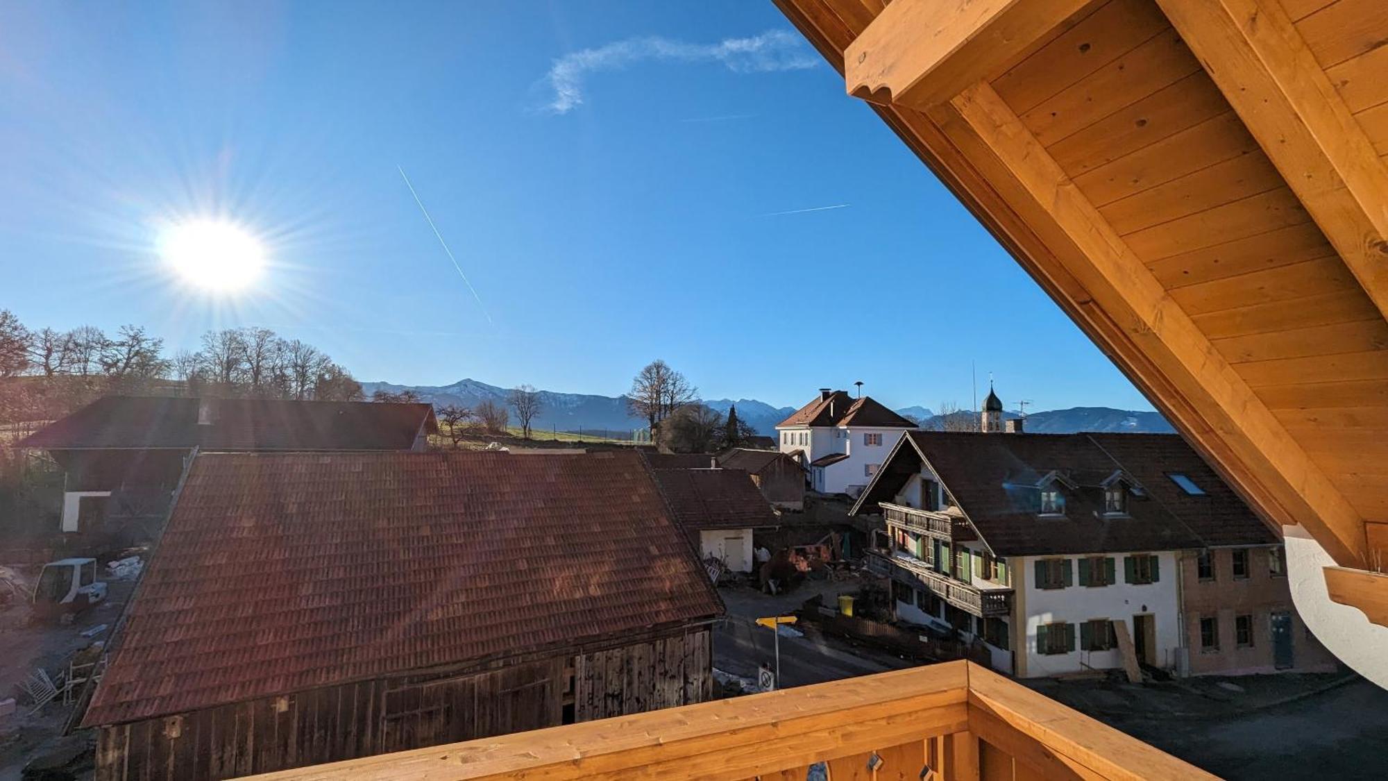Liboria I Traumhafte Ferienwohnung In Aidling Am Riegsee Mit Atemberaubendem Panoramablick! Zewnętrze zdjęcie